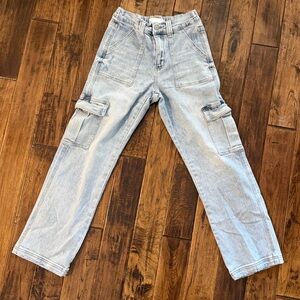Women's Light Blue Relaxed Jeans